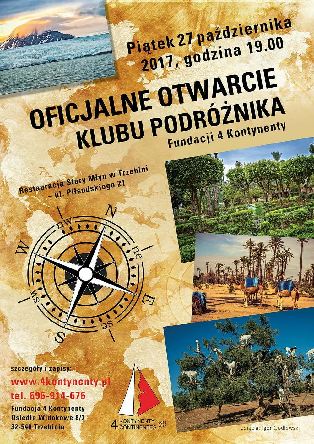 Klub Podróżnika Fundacji 4 Kontynenty oficjalnie otwarty
