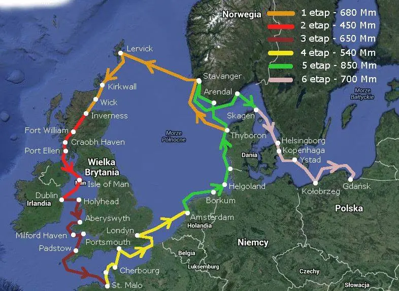 Skandynawska przygoda na SY Bystrze - etap Czerwcowe Fiordy Norwegii