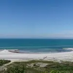 wyspa Anholt widok na morze
